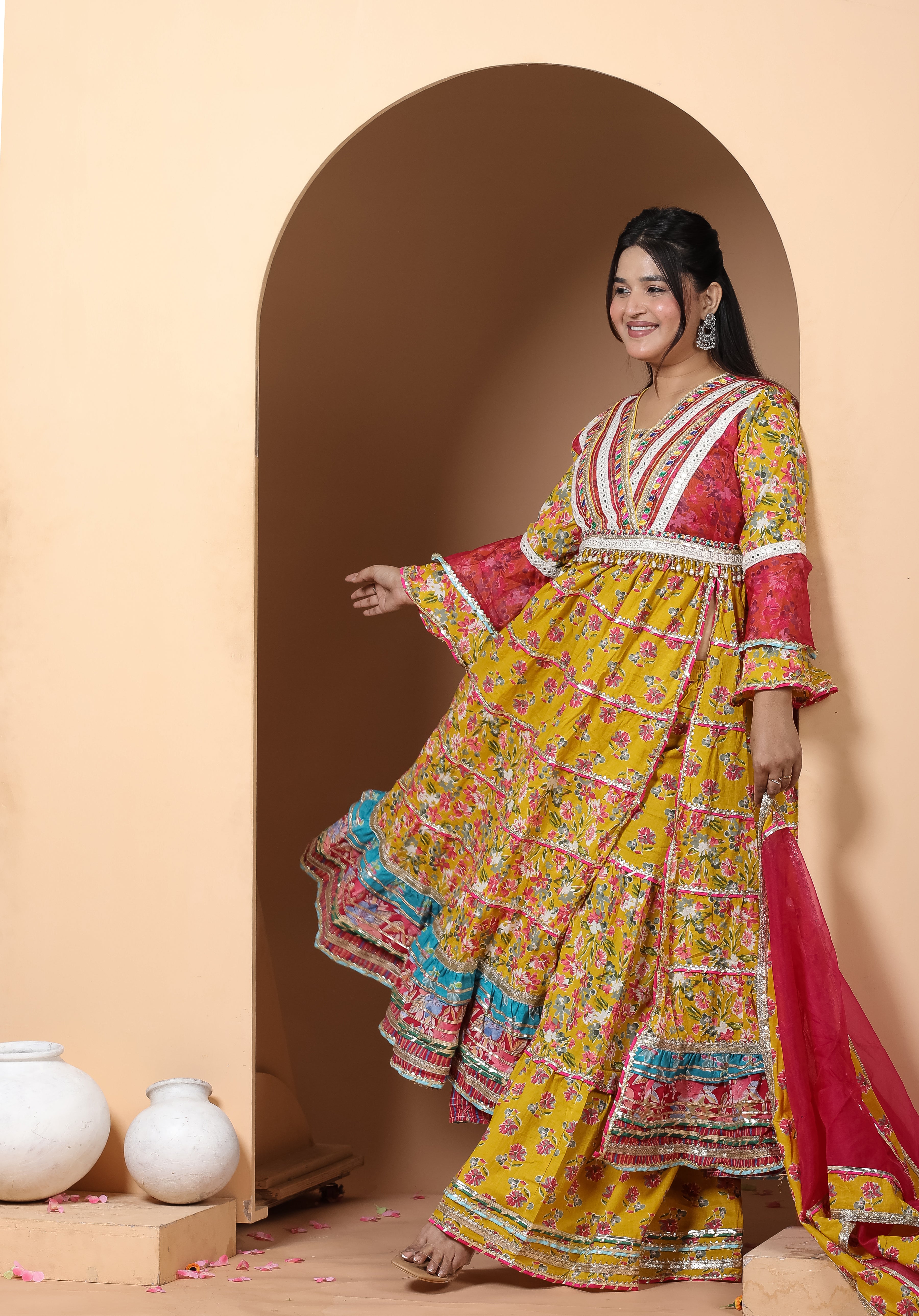 Yellow Pink Sahiba